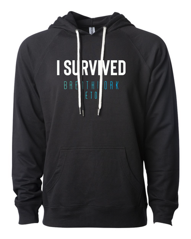 I Survived Breathwork Detox Hoodie - Black